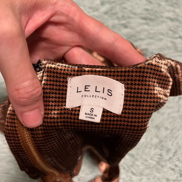 Dolls Kill Houndstooth Super Soft Crop Top - Picture 4 of 4